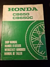 Werkstatthandbuch honda cb650 gebraucht kaufen  Zeil a.Main