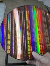 Oblea de silicio 12"" 300 mm patrón cobre recuperación. Arte, CPU, electrónica, regalos segunda mano  Embacar hacia Mexico