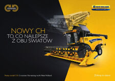 New Holland CH 01 / 2021  brochure harvester combine moissonneuse batteuse na sprzedaż  PL