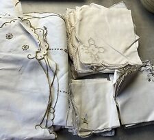 Vintage linen bundle for sale  BRIGG