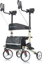HFK-9240 ELENKER Upright Walker 10" Wheels - Champagne  - Compare to $189!!! for sale  Shipping to South Africa