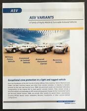 Asv variants mobile for sale  LEICESTER