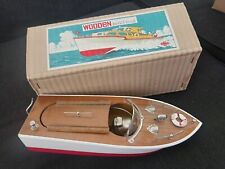 ‘50 Wooden Toy Motorboat W/Box MHM Japan for sale  Shipping to South Africa