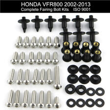 Kit completo de parafusos de carenagem de aço inoxidável para motocicleta Honda VFR 800 2002-2013 comprar usado  Enviando para Brazil