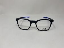 OAKLEY MILESTONE 3.0 OX8093-0749 SATIN BLACK BLUE 49/19/141 EYEGLASSES WC66 for sale  Shipping to South Africa
