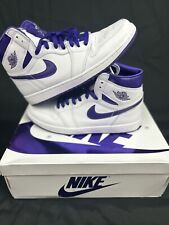 Used, Air Jordan 1 Retro High OG Court Purple - Men's 10/Women's 12-No Box. for sale  Shipping to South Africa