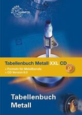 Tabellenbuch metall xxl gebraucht kaufen  Berlin