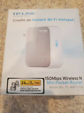 NEW TP-Link TL-WR700N 150 Mbps 1-Port 10/100 Wireless N Mini Pocket Router for sale  Shipping to South Africa