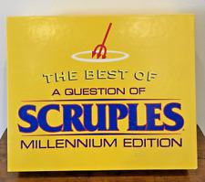 Juego de mesa The Best of A Question Of Scruples Millennium Edition 1999 DE COLECCIÓN segunda mano  Embacar hacia Argentina