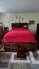 Queen storage bed for sale  Bloomfield