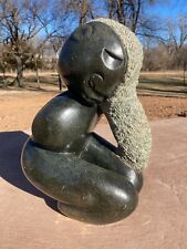 Maikosi Kanyeredza - Zimbabwe Shona Carved Spring stone Sculpture Signed 48lbs for sale  Shipping to Canada