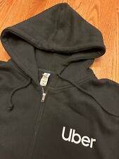 Moletom com capuz Uber Intern logotipo pesado preto com zíper masculino médio M IND4000ZC lã $45 comprar usado  Enviando para Brazil