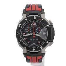 Relógio masculino Tissot T-Race MotoGP cronógrafo preto limitado 2014 conjunto completo +capacete comprar usado  Enviando para Brazil