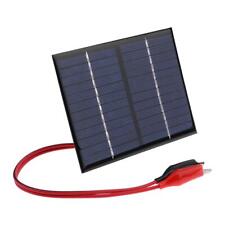 1.5W 12V Solar Cell Polysilicon Flexible DIY Solar Panel Power Bank w/Clip for sale  Shipping to South Africa