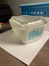 Used, Vintage Pyrex 502 Amish Butterprint Refrigerator Dish & Lid  1 1/2 Pt Rooster for sale  Shipping to South Africa
