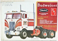 Vintage AMT USA 1/25 Model Kit Budweiser Peterbilt 352 Pacemaker Cabover Truck   for sale  Shipping to Canada