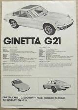 Ginetta g21 sales d'occasion  Expédié en Belgium