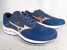 Tênis de corrida Mizuno Wave Inspire 17 masculino EUA 14 2E malha Índia tinta azul atlético comprar usado  Enviando para Brazil