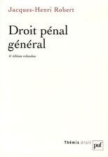 Droit pénal général d'occasion  France