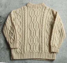 Aran cable knit for sale  GLASGOW