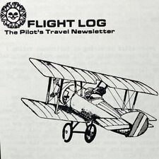 Usado, Antigo 1982 Rancho Santa Ines Loreto Flight Log Pilot's Travel Newsletter Magazine comprar usado  Enviando para Brazil