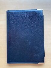 Smythson black leather for sale  LONDON