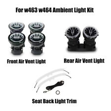Kit de luz ambiental LED 8/64 colores 6 ventilación de aire 2 asientos lámpara trasera para Benz G W464 G63 segunda mano  Embacar hacia Mexico