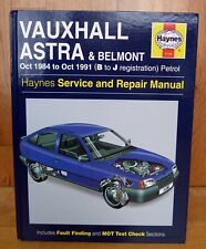 Haynes manual vauxhal for sale  CWMBRAN