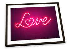 Neon love heart for sale  UK