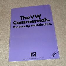 Volkswagen commercial brochure for sale  FAREHAM