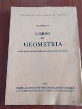 Lezioni geometria franco usato  Palermo