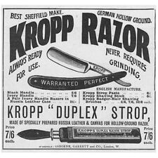 Kropp razor edwardian for sale  Shipping to Ireland