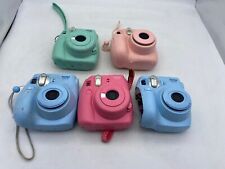 Lote de cámaras fotográficas instantáneas Fujifilm Multicolor Instax Mini 9 y 75 leer segunda mano  Embacar hacia Argentina