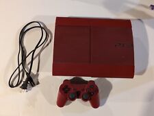 Sony PlayStation 3 Super Slim PS3 500 GB rojo con controlador descripción de lectura segunda mano  Embacar hacia Argentina