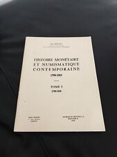 Histoire monétaire numismatiq d'occasion  Clécy