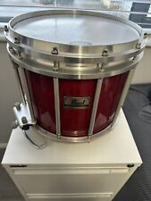 Pearl Marching Snare Drum 12” x 14” Sequoia Red, used for sale  Shipping to South Africa