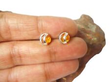 Round amber sterling for sale  ELY
