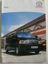 Brochure toyota hiace d'occasion  France