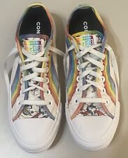 Women’s CONVERSE Rainbow Shoes Size 10 FREE SHIPPING for sale  Shipping to South Africa