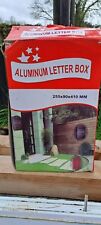 Alliminium letter box for sale  ROMFORD