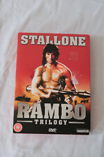 Stallone rambo trilogy for sale  FAREHAM