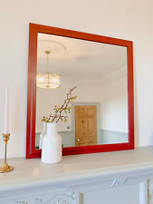 Red wall mirror for sale  UK