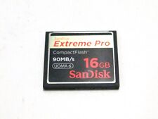 Excelente cartão de memória flash compacto SanDisk Extreme 16GB 90MB/s UDMA 6 CF, usado comprar usado  Enviando para Brazil