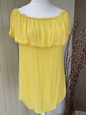 Yellow cheesecloth shoulder for sale  UK
