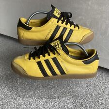 Used, Mens Adidas Kopenhagen Trainers UK Size 9 Yellow Black Sneakers for sale  Shipping to South Africa