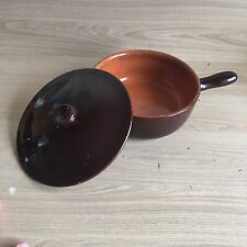 Vintage brown glazed for sale  Shipping to Ireland