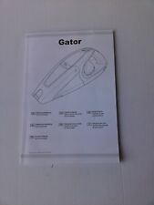 Gator user instruction for sale  UK