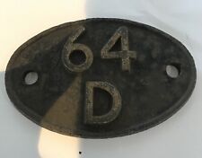 Cast iron shedplate for sale  NORTHWICH