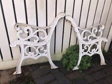 victorian cast iron garden bench ends for sale  KETTERING