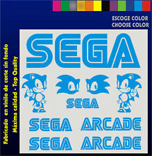 KIT PEGATINAS - STICKERS  VINILO VINYL  RETRO ARCADE SEGA - Vinyl BarTop Custom comprar usado  Enviando para Brazil